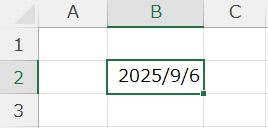【Excel】今日の日付をショートカット「Ctrl+;(セミコロン)」で自動入力→表示形式を「年/月/日(曜日)」にする ※年は4桁 月と日は2桁で